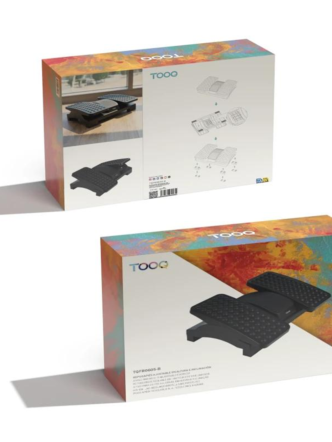 Tooq Reposapiés ajustable altura/inclinación confo 2