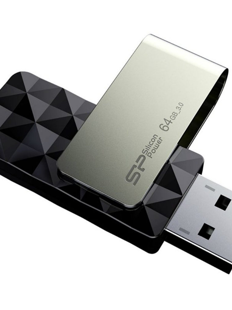 SP memoria USB Blaze B30 USB 3.1 Gen1 64GB Black 3