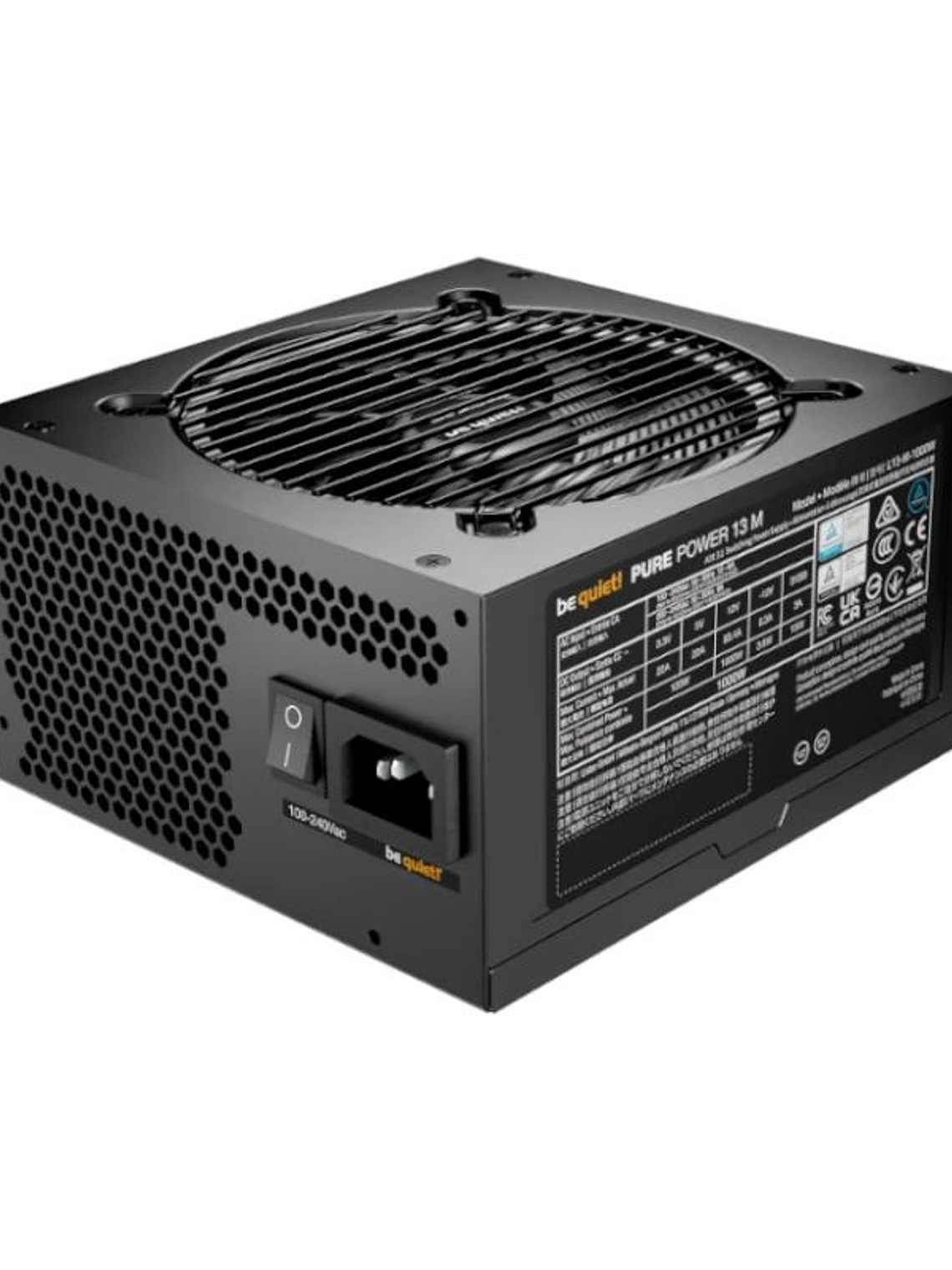 be quiet! Fuente PURE POWER 13M 1000W 20+4 pin ATX 3