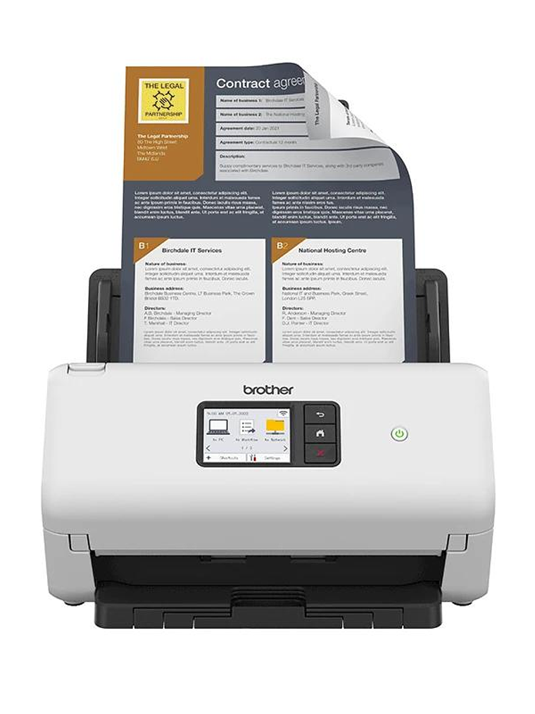 Brother Escáner ADS4550 Dúplex Wifi Red 2