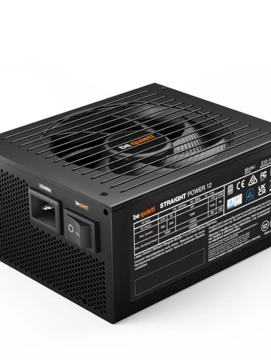 be quiet! Fuente Straight Power 12 Platinum 1200W 2