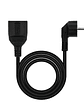 Nanocable Cable Alim. Alargador schuko negro 2 M - Miniatura 3