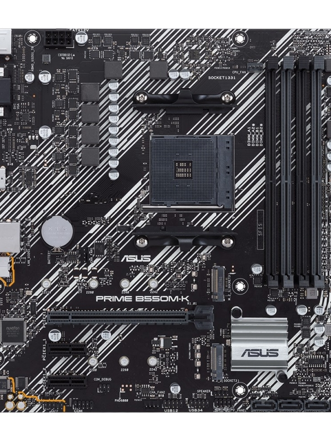 ASUS Placa Base PRIME B550M-K mATX AM4 2