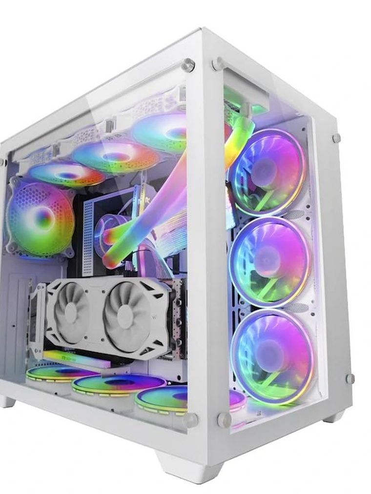 MARS GAMING Torre E-atx MCV3 PREMIUM XXL WHITE 1