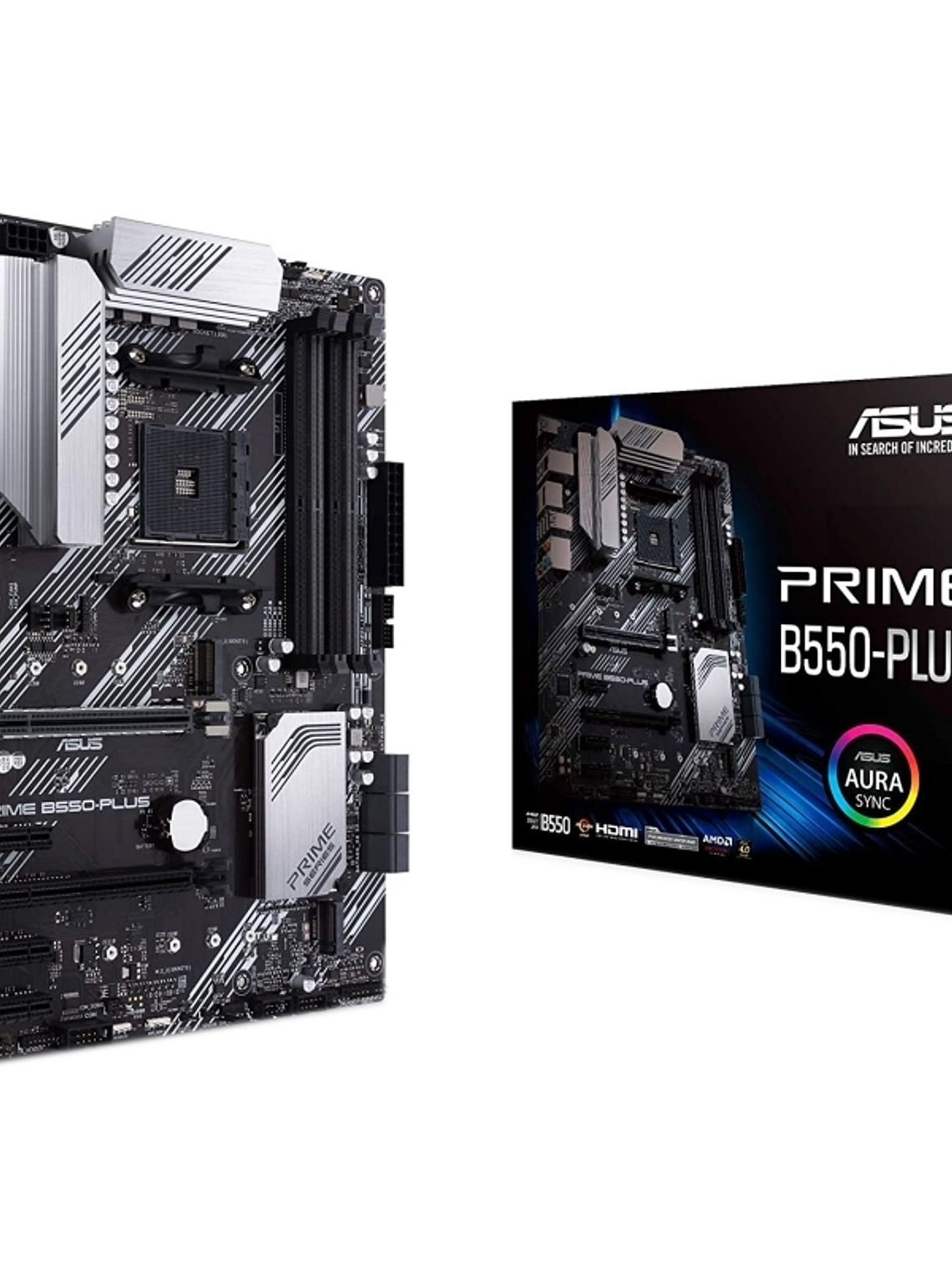 ASUS Placa Base PRIME B550-PLUS ATX AM4 1