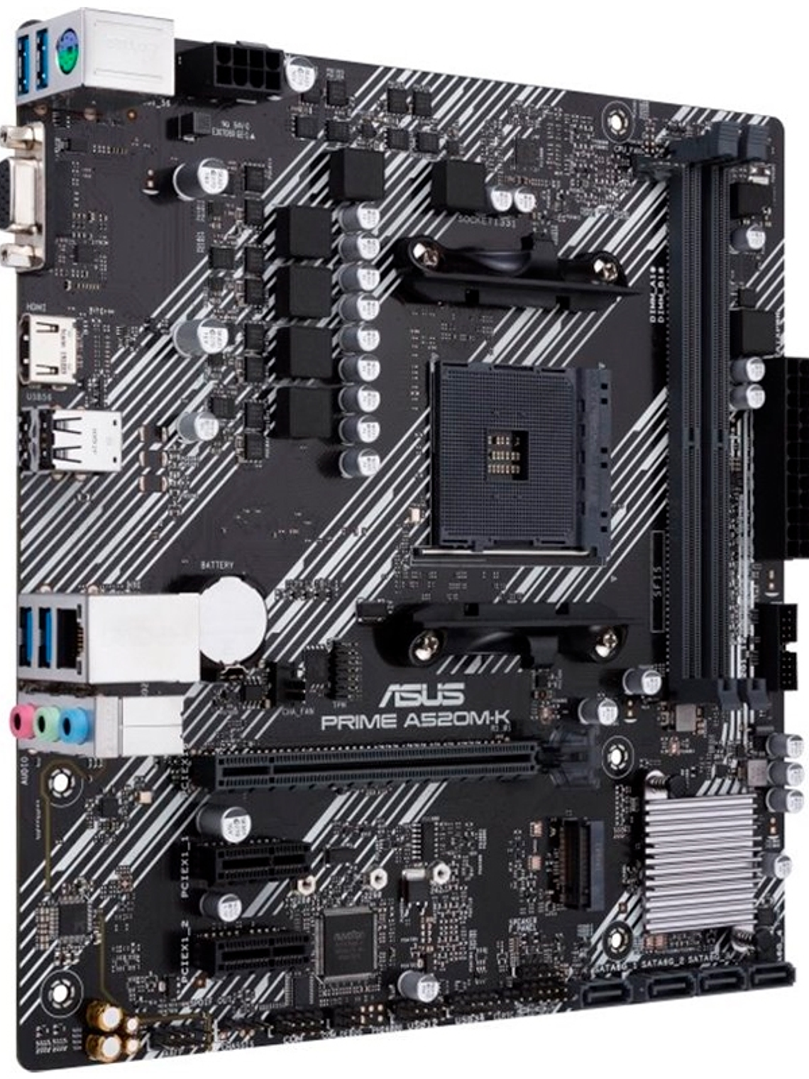 Asus Placa Base PRIME A520M-K  mATX AM4 1