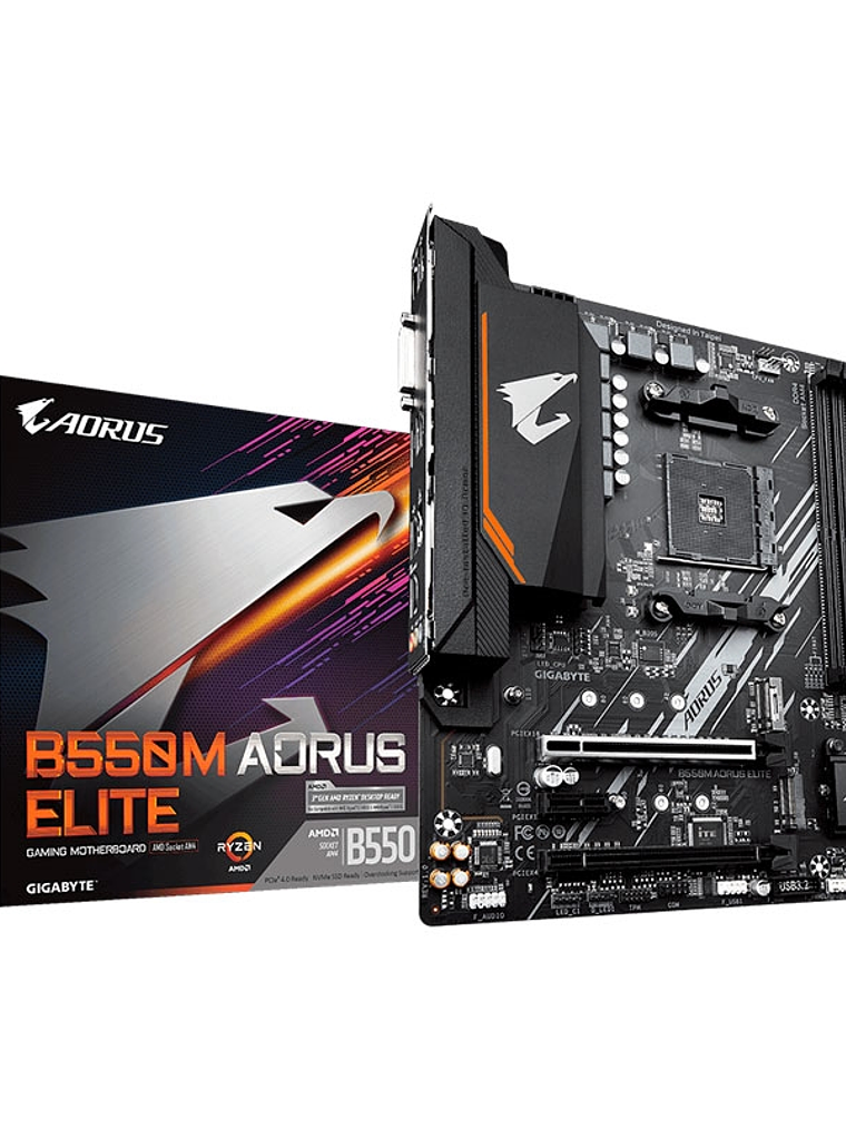 Gigabyte Aorus Placa Base B550M ELITE mATX AM4 1