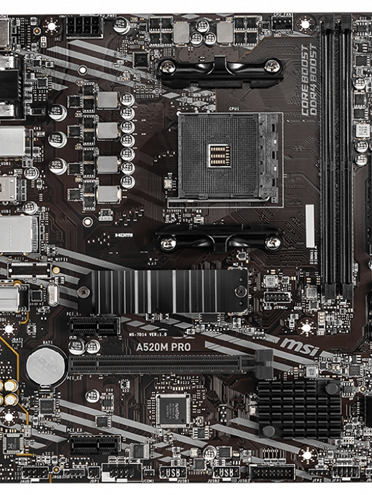 MSI Placa Base A520M PRO mATX AM4 2