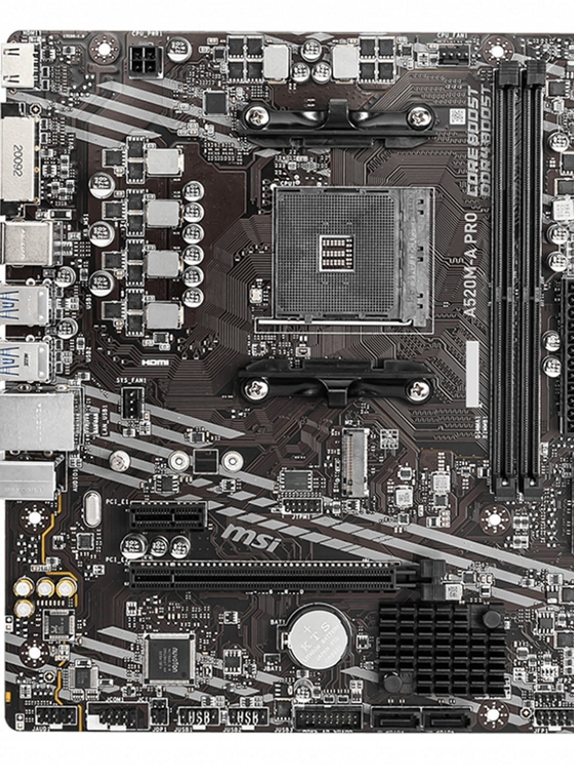 MSI Placa Base A520M-A PRO mATX AM4 2