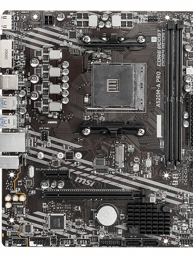 MSI Placa Base A520M-A PRO mATX AM4 2