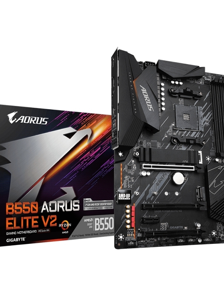 Gigabyte Aorus Placa Base B550 ELITE V2 ATX AM4 1