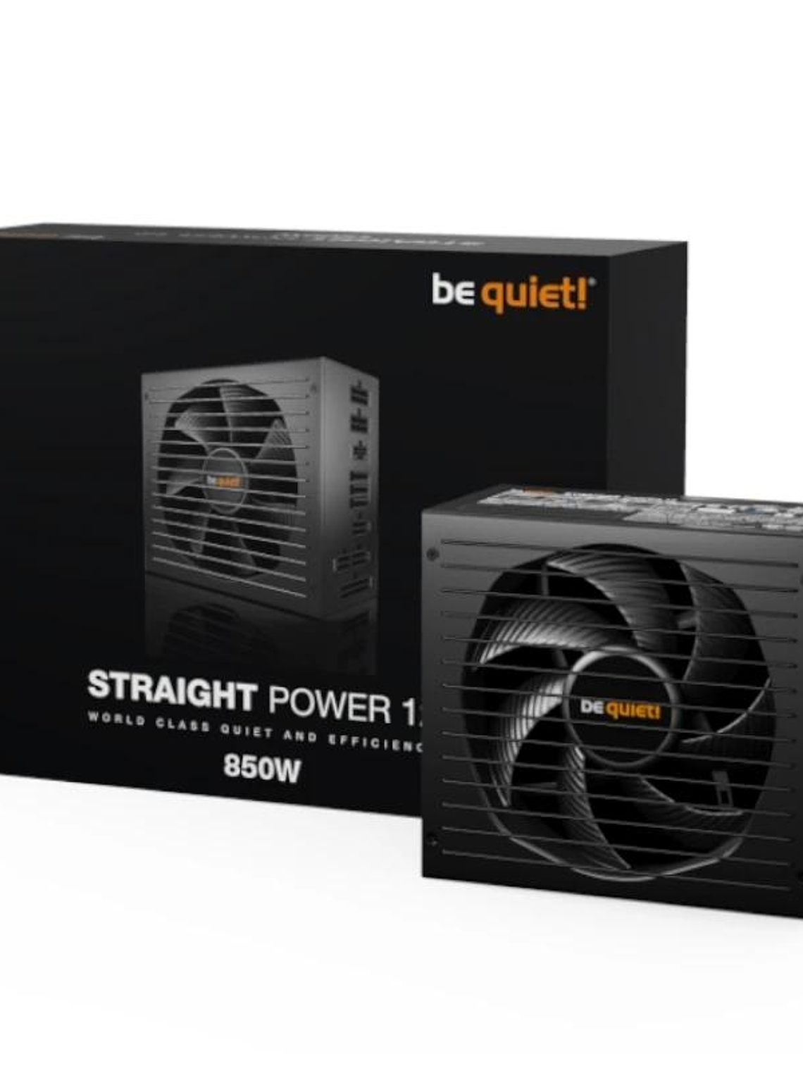 be quiet! Fuente Alim. 850W 12 Platinum 20+4 Negro 1