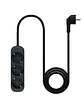 Nanocable Regleta de Enchufes 3 Tomas 1.4 m Negro - Miniatura 3