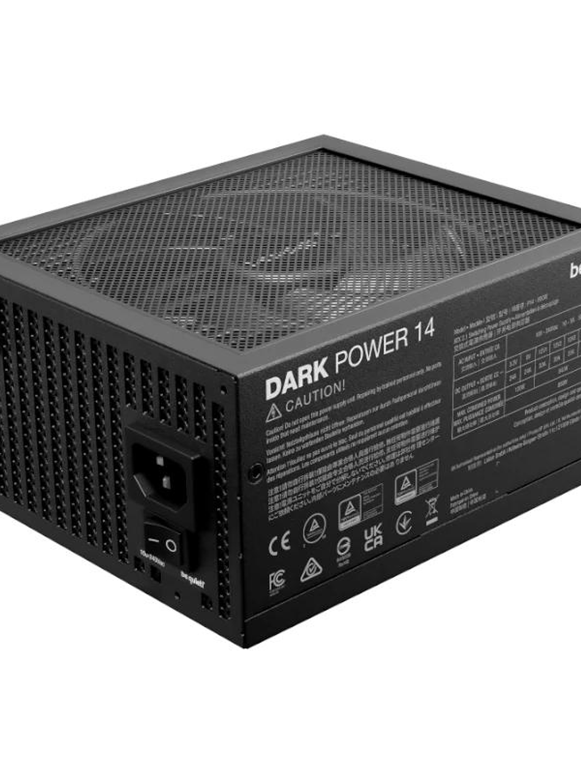 be quiet! Fuente Dark Power14 850W 80+ 20+4pin ATX 3
