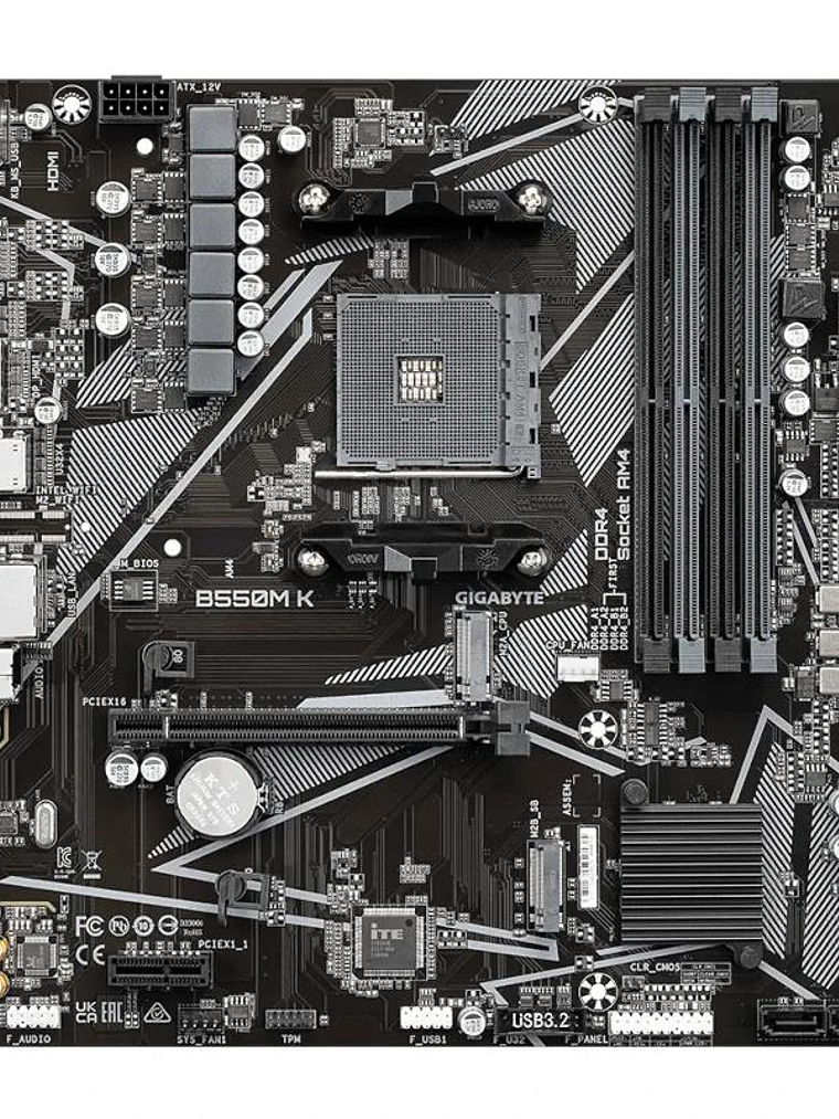 Gigabyte Placa Base B550M K mATX AM4 2