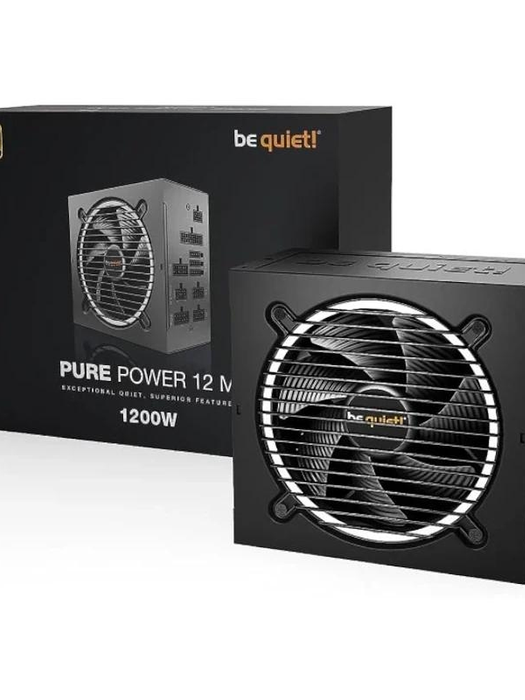 be quiet! Fuente Pure Power 1200W 20+4 pin ATX Neg 1