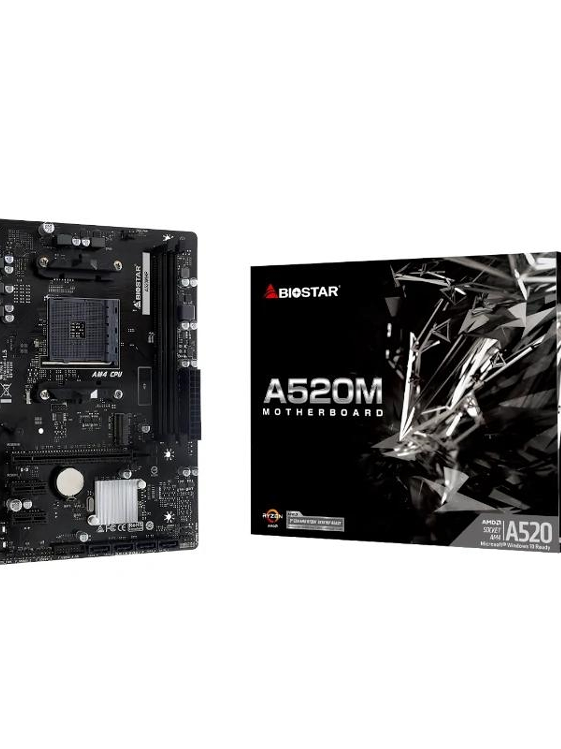 Biostar Placa Base A520MHP mATX AM4 1