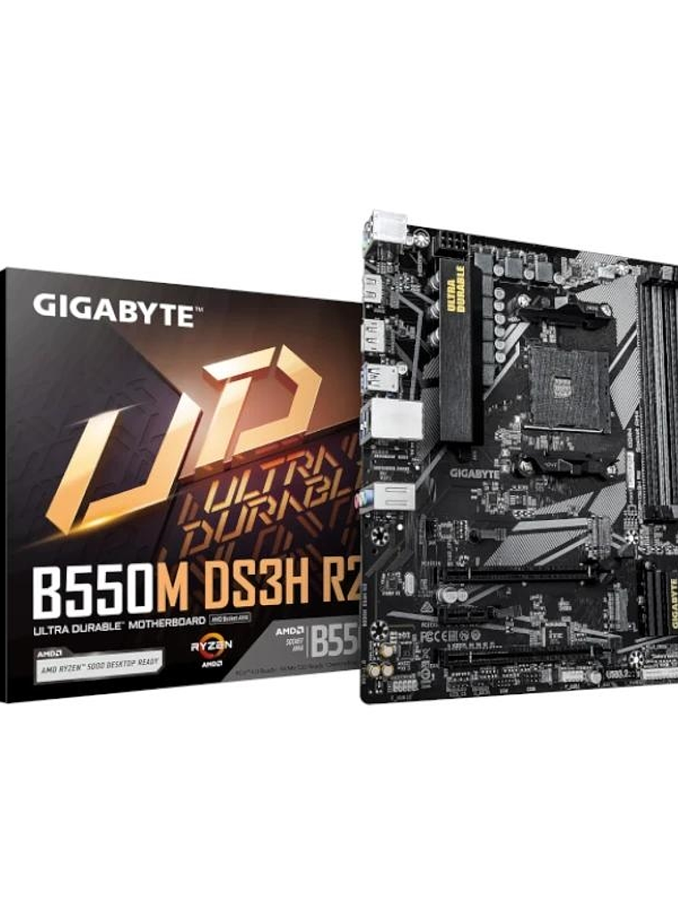 Gigabyte Placa Base B550M DS3H R2 mATX AM4 1