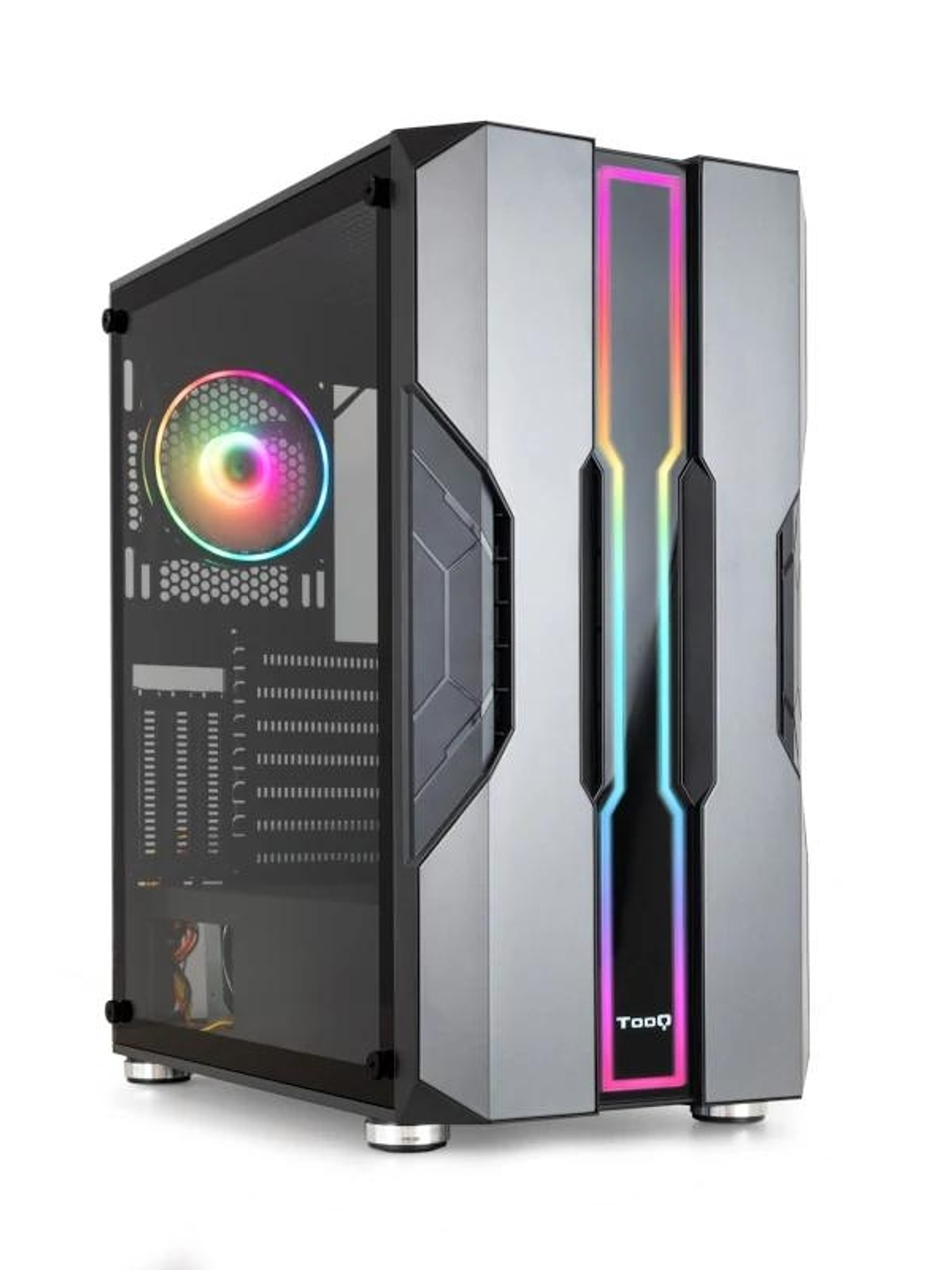 Tooq Caja Semitorre Gaming TQGCC103-B NIGHTCITY 1