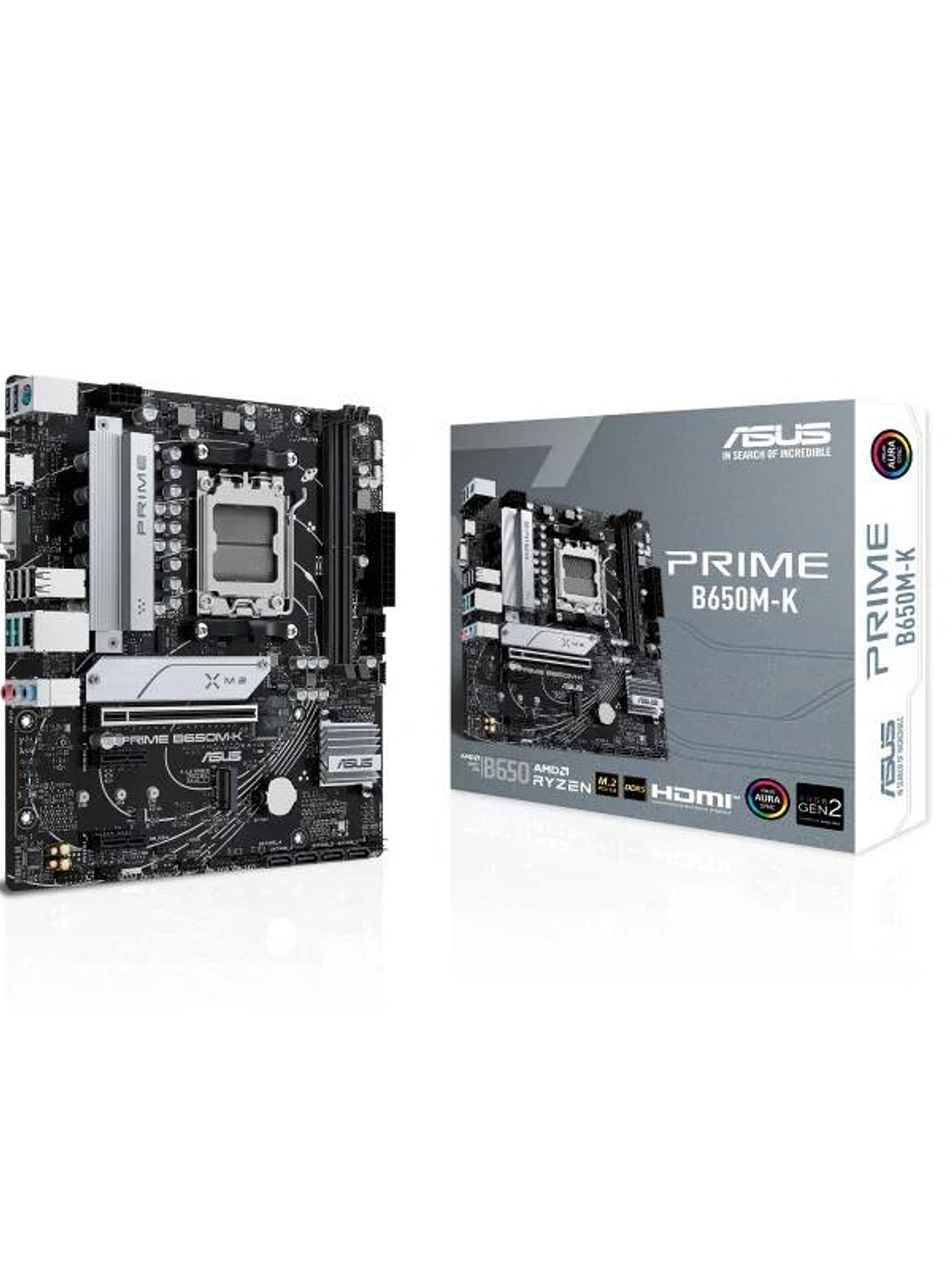 ASUS Placa Base PRIME B650M-K mATX AM5 1