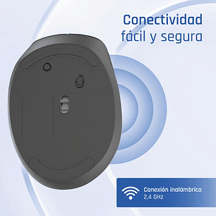 iggual Ratón inalámbrico ERGO-SILENT-6D 1600DPI