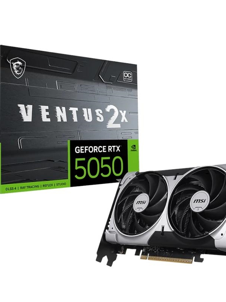MSI VGA NVIDIA RTX 5050 8G VENTUS 2X OC DDR6 1