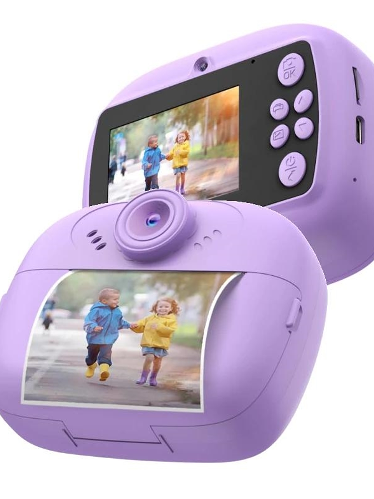 Celly Cámara Fotos Niños Imprimible Violeta 1