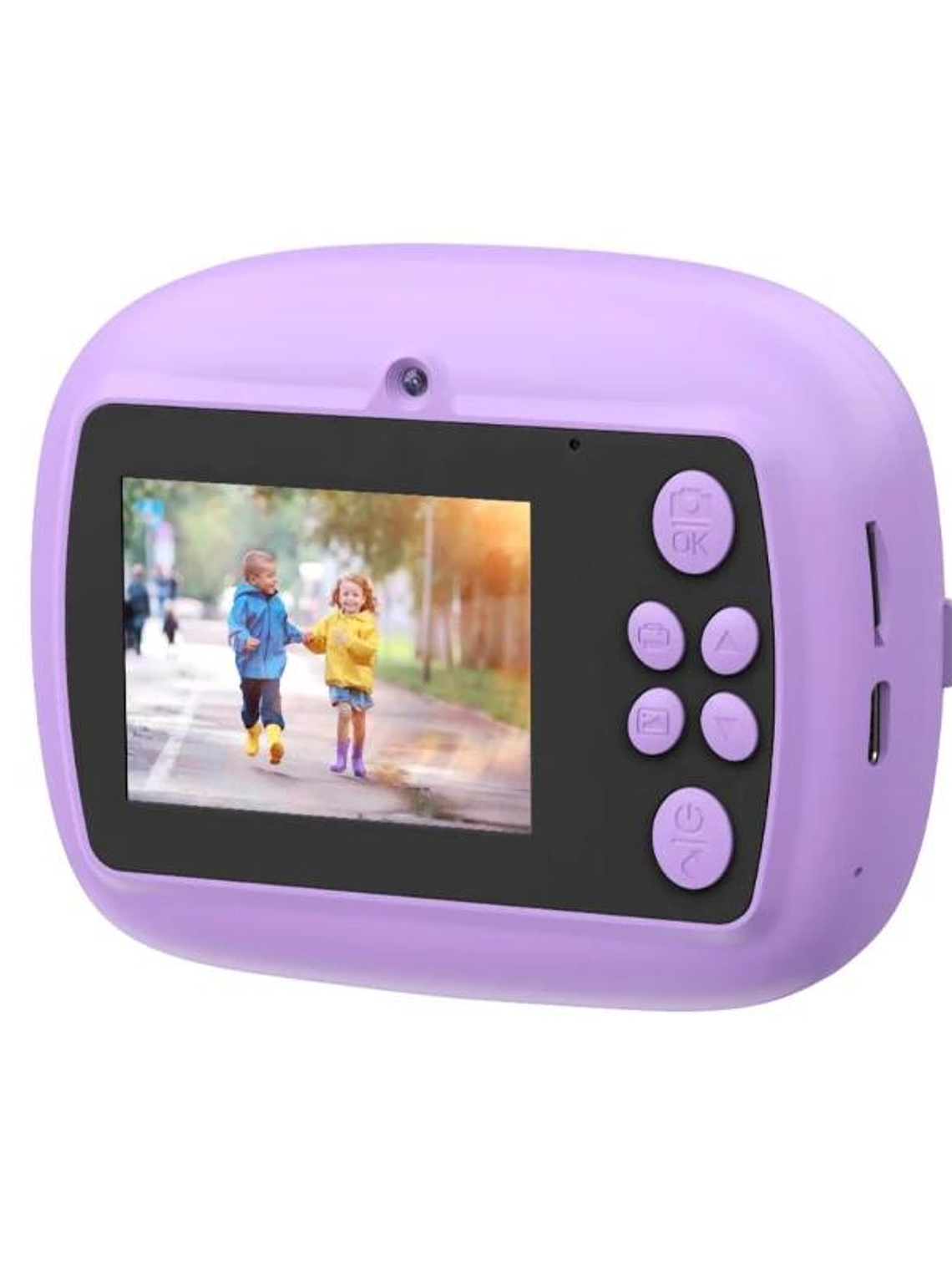 Celly Cámara Fotos Niños Imprimible Violeta 2