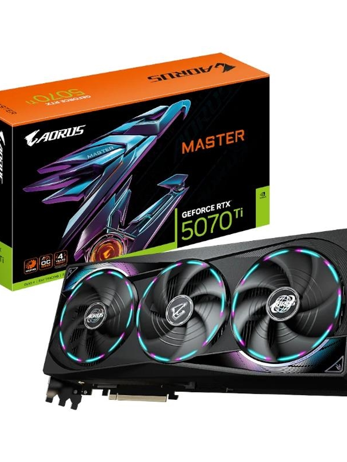 Gigabyte VGA NVIDIA RTX 5070 TI AORUS MAST 16 DDR7 1