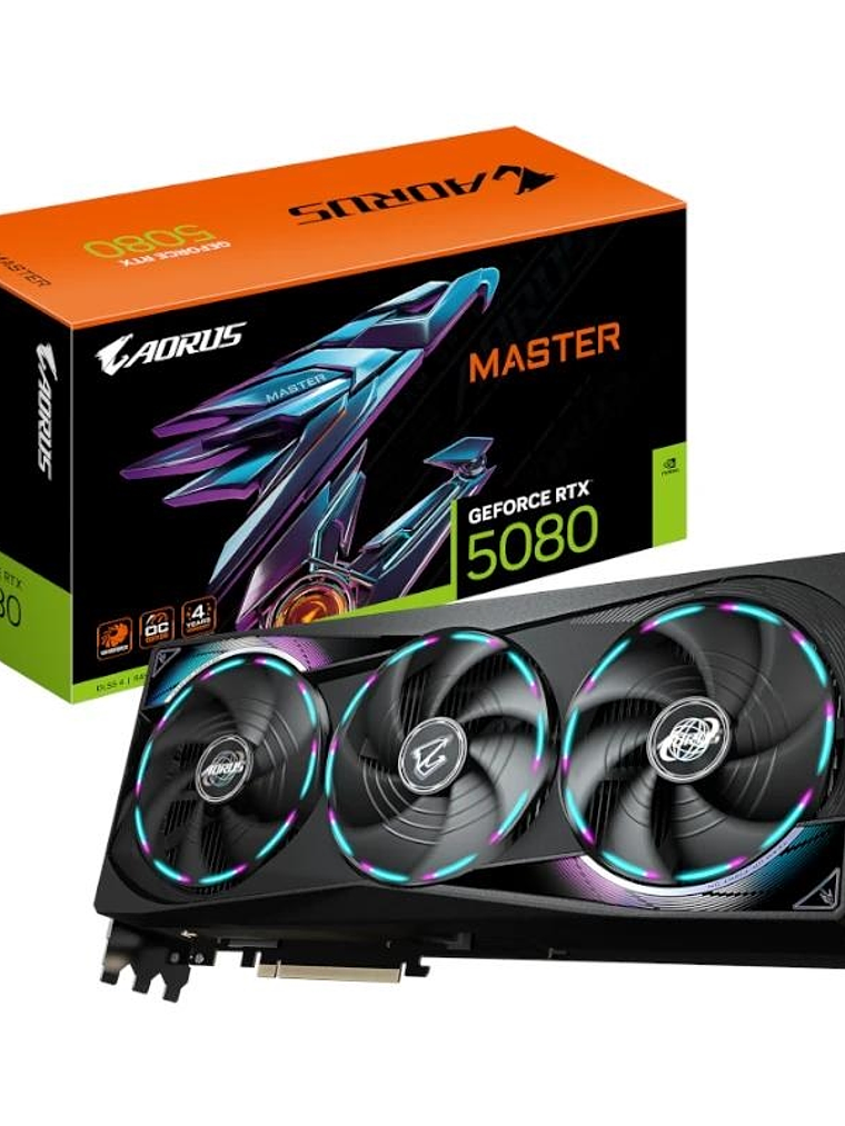 Gigabyte VGA NVIDIA RTX 5080 AORUS MASTER 16 DDR7 1