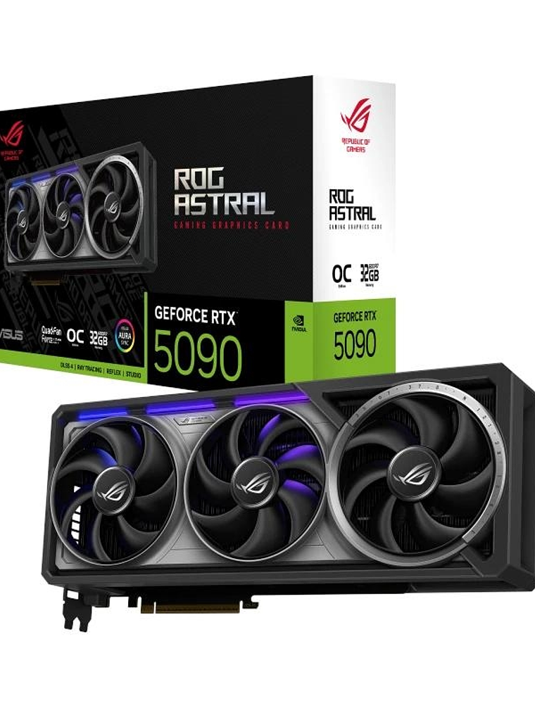 ASUS VGA NVIDIA RTX 5090 ROG Astral OC 32GB DDR7 1
