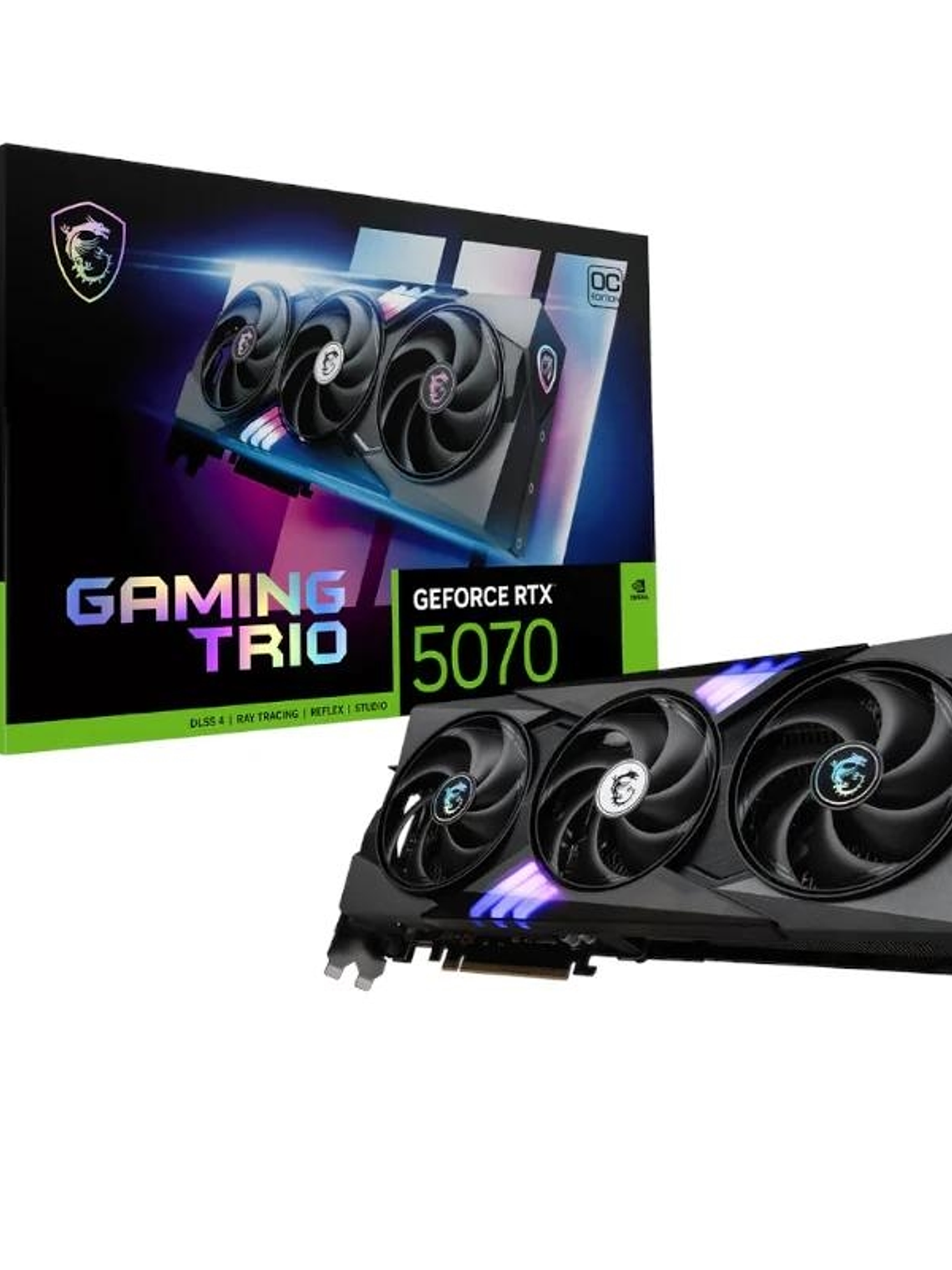 MSI VGA NVIDIA RTX 5070 12G GAMING TRIO OC DDR7 1