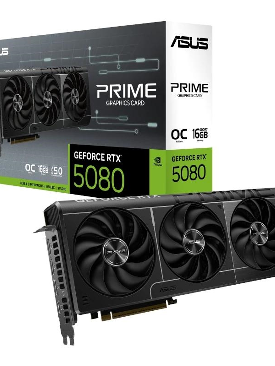 ASUS VGA NVIDIA PRIME RTX 5080 OC 16GB DDR7 1