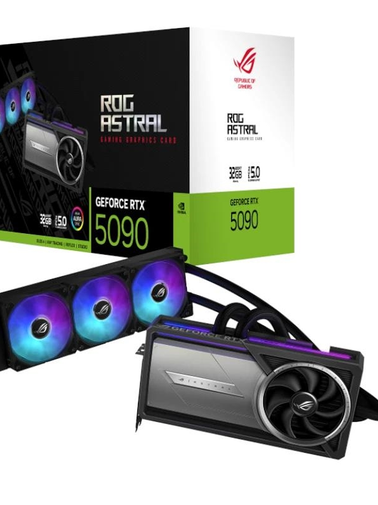 ASUS VGA NVIDIA RTX 5090 ROG Astral LC 32GB DDR7 1