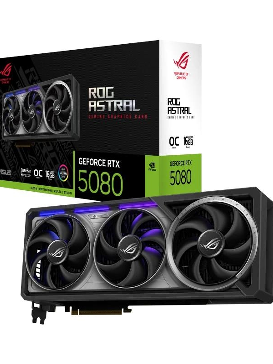 ASUS VGA NVIDIA RTX 5080 ROG Astral OC 16GB GAMING 1