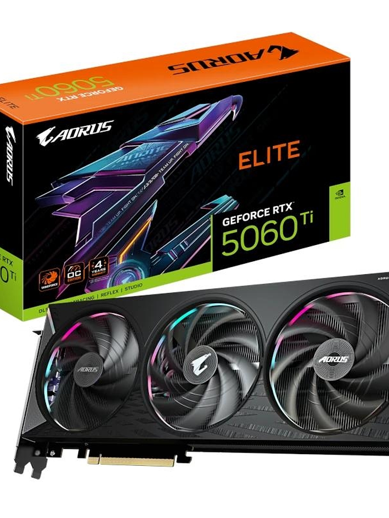 Gigabyte VGA NVIDIA RTX 5060 TI AORUS E 16GB DDR7 1