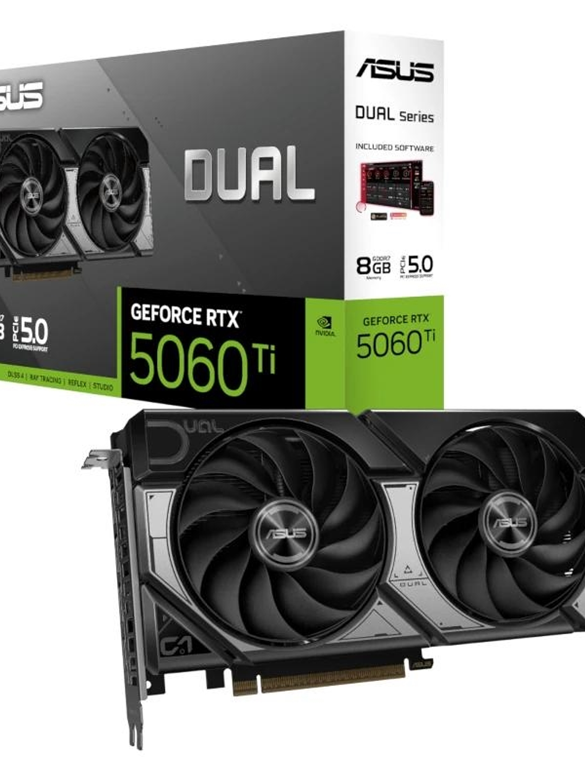 ASUS VGA NVIDIA DUAL RTX 5060 TI O8G DDR7 1