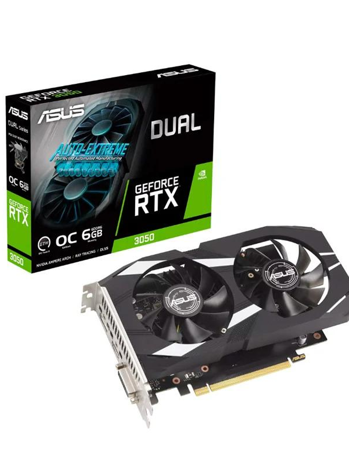 ASUS VGA NVIDIA DUAL RTX 3050 O6G 6GB DDR6 3
