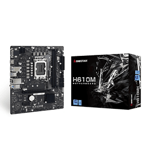 Biostar Placa Base H610MH D5 mATX LGA1700
