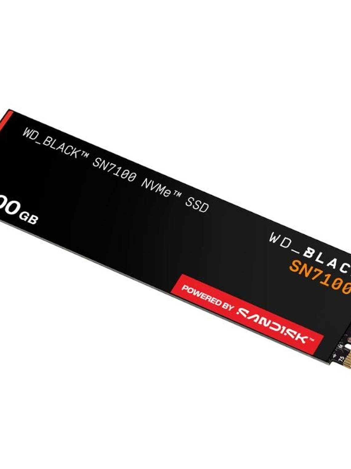 WD Black SN7100 SSD 500GB PCIe Gen4x4 6800MB-s 1