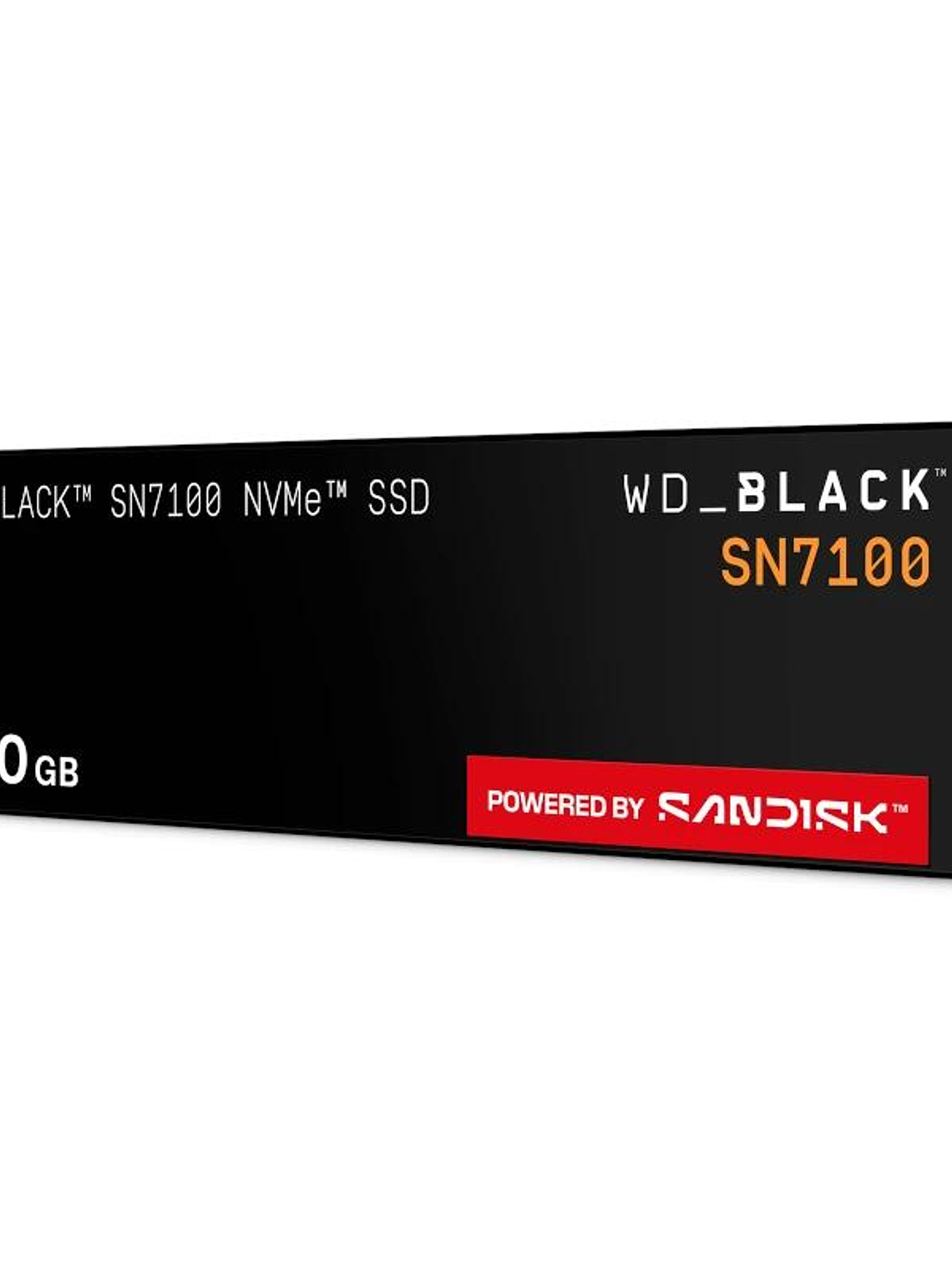 WD Black SN7100 SSD 500GB PCIe Gen4x4 6800MB-s 3