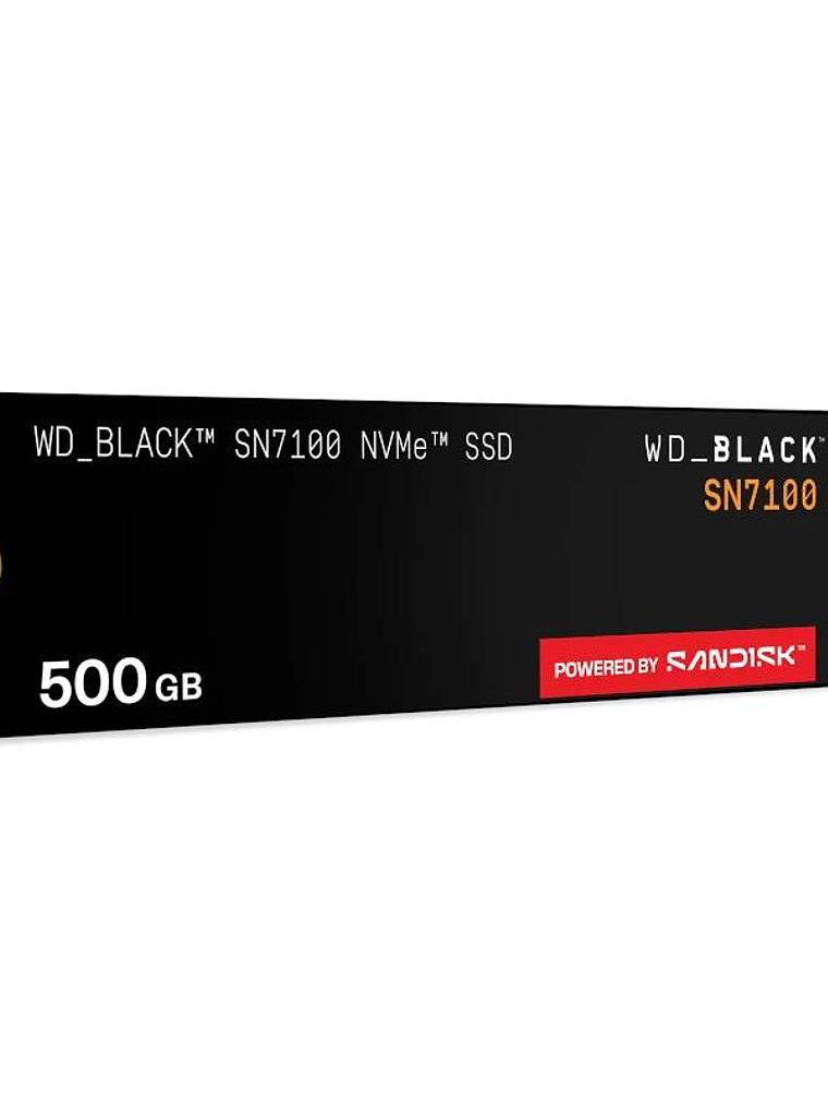 WD Black SN7100 SSD 500GB PCIe Gen4x4 6800MB-s 4