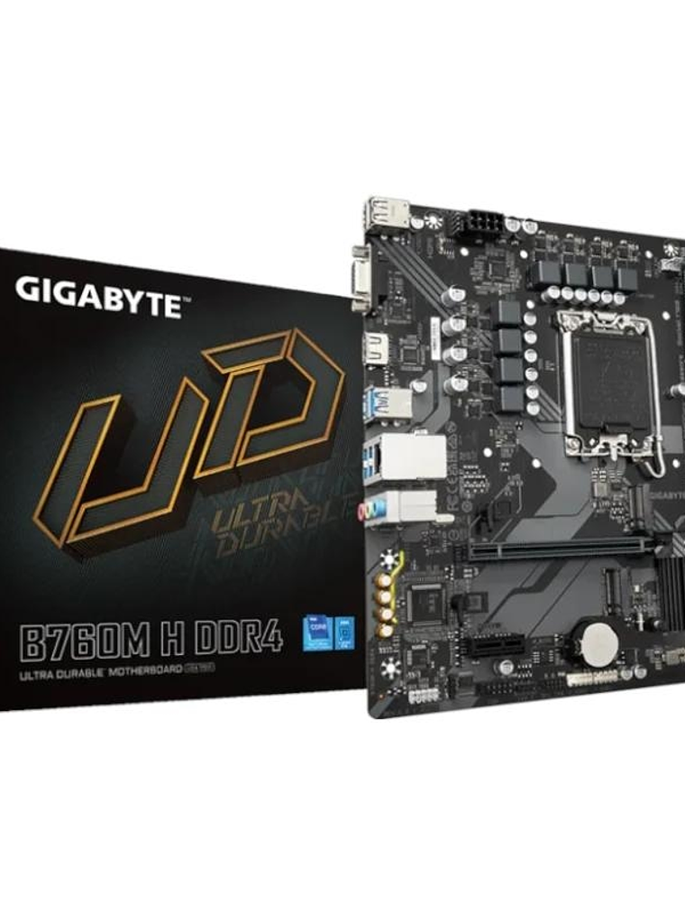 Gigabyte Placa Base B760M H DDR4  mATX LGA1700 1