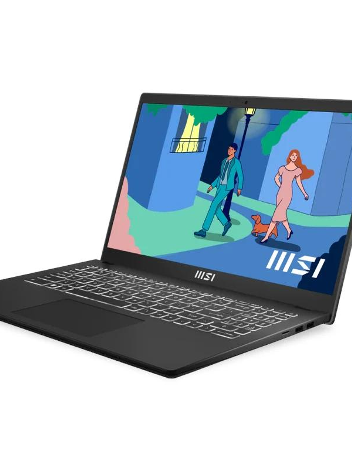 MSI Modern 15-485XES AMD R7-7730U 16 1TB DOS 15.6