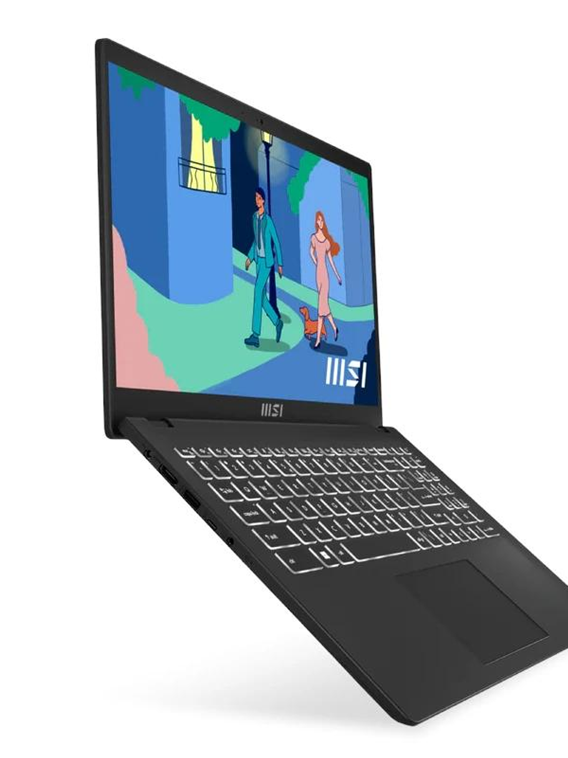 MSI Modern 15-485XES AMD R7-7730U 16 1TB DOS 15.6