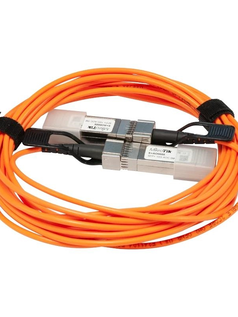 MikroTik S+AO0005 Cable Óptico SFP+ Attach 5M 1