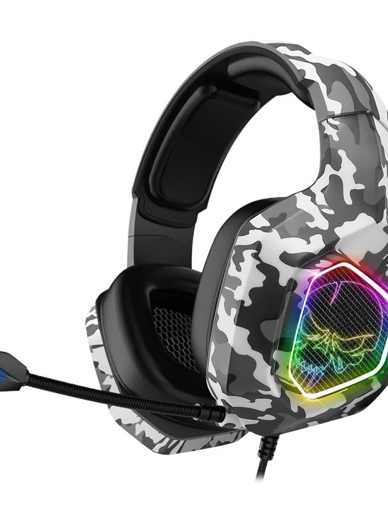 Spirit of Gamer Auricular Elite-H50 RGB Artic 1