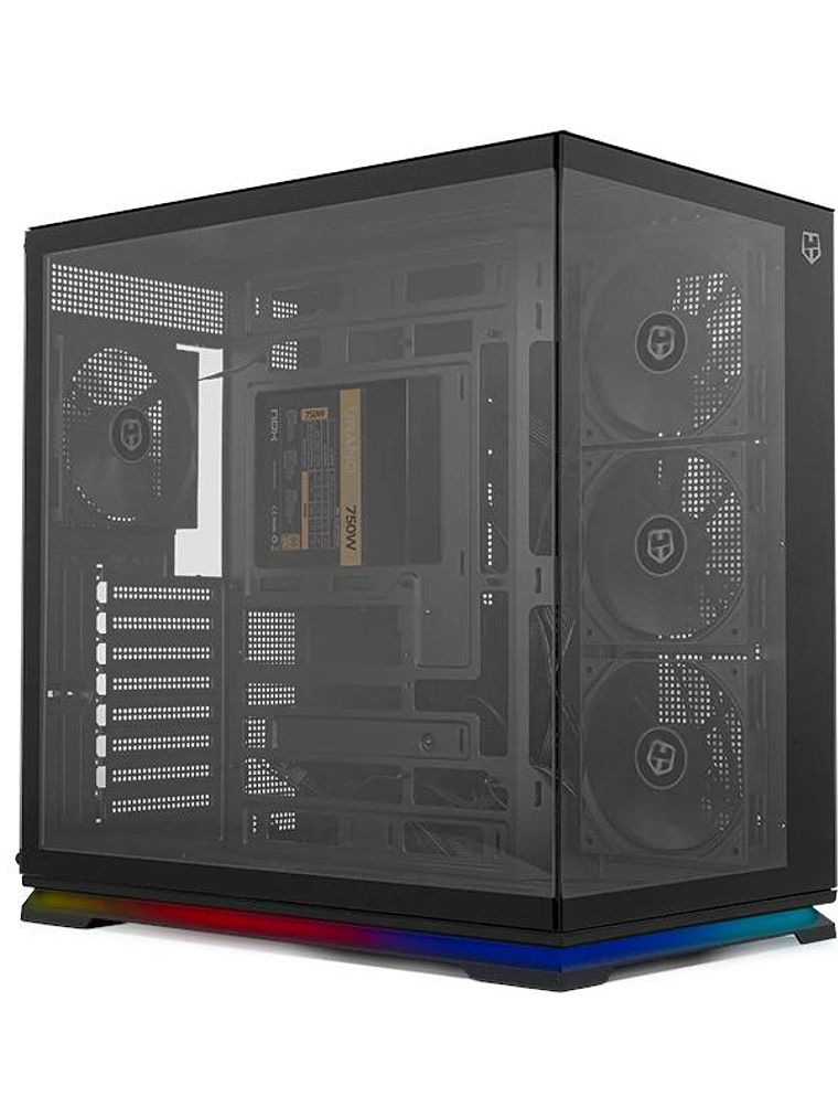 NOX  Semitorre ATX HUMMER GALAXY ARGB Negra 2