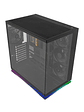 NOX  Semitorre ATX HUMMER GALAXY ARGB Negra - Miniatura 4