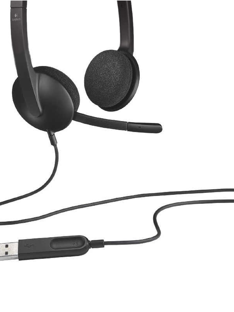 Logitech Auricular+Micro H340 USB 2